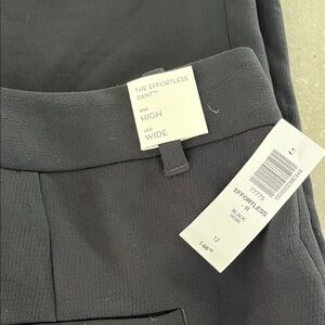 Aritzia Effortless Pants Black 12 31” Long Babaton Wilfred Wide Leg